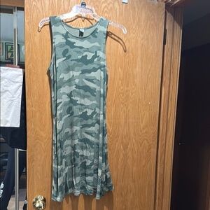 Camo Sleeveless Dress